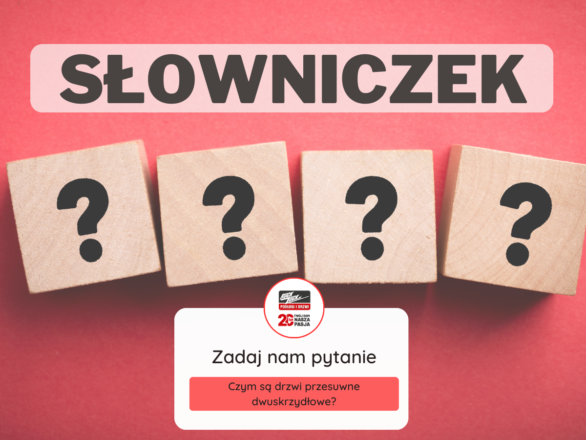 Drzwi przesuwne dwuskrzydłowe