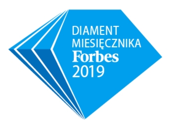 logo diament miesięcznika Forbes 2019